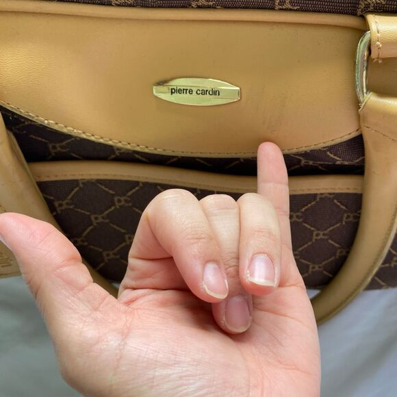 1970s/80s Pierre Cardin Weekender Bag - Picture 14 of 15